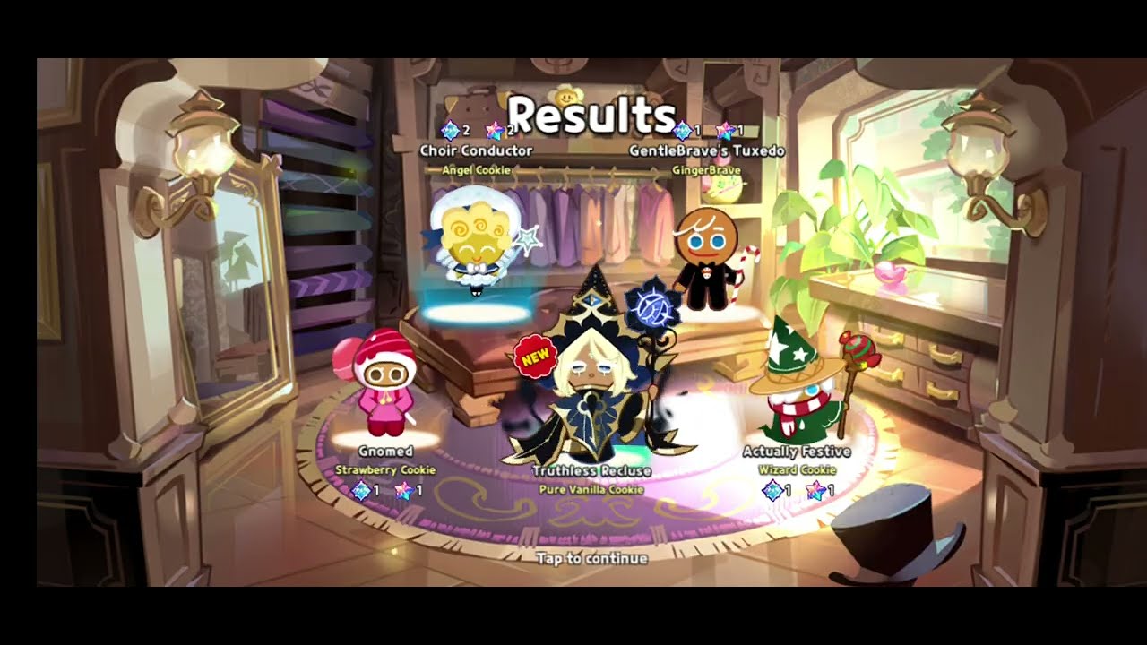 Gacha legendary costume corrupted pure vanilla cookie legendary costume animation