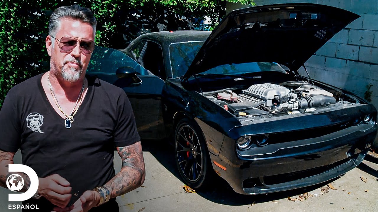 Recupera un Dodge Challenger Hellcat que le fue robado | El Dúo mecánico | Discovery En Español
