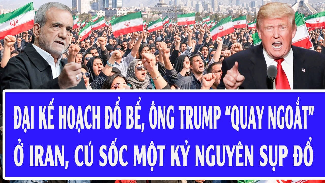 Quốc tế hôm nay 8/3: Đại kế hoạch đổ bể, ông Trump “quay ngoắt” ở Iran, cú sốc một kỷ nguyên sụp đổ