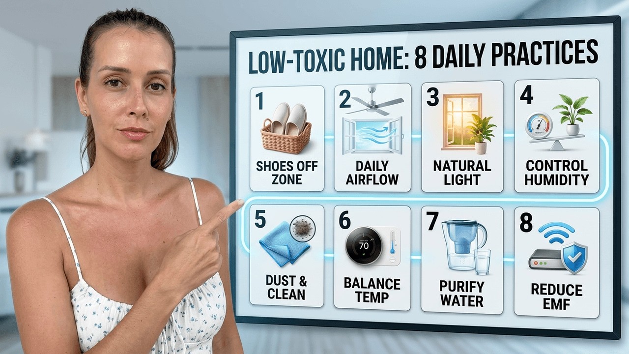 8 Things I do Daily to Keep my Home Low-Toxic