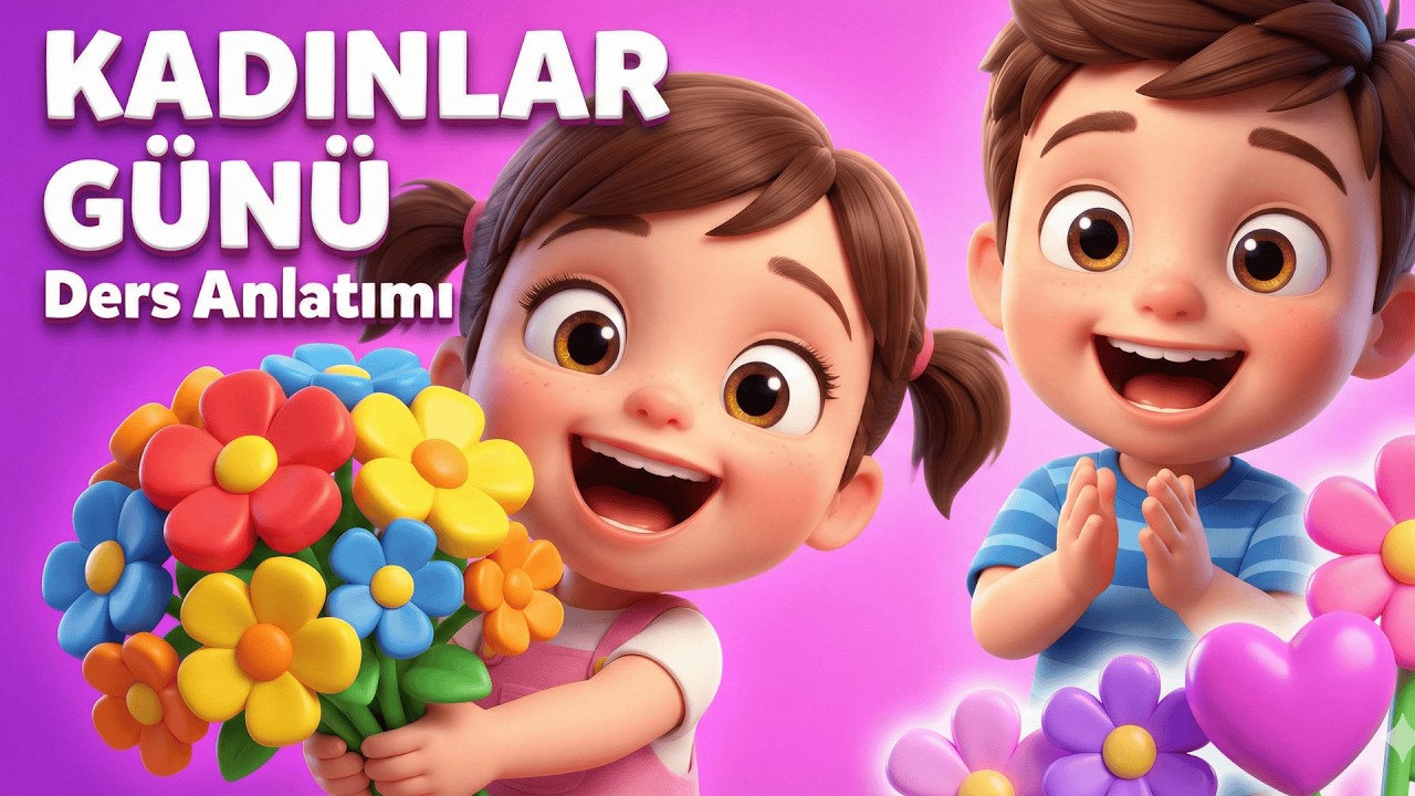 Kadınlar Günü Okul Öncesi Ders Videosu | 8 Mart Okul Öncesi (Öğretmen ve Ebeveynler İçin)