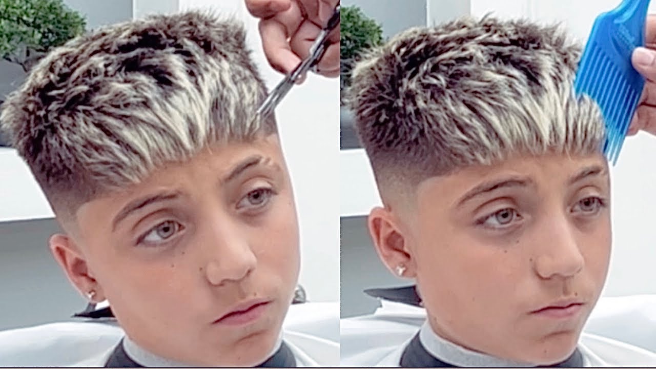 Aprende hacer un CROP FADE (tijera y máquina) #tutorial #frenchcrop #cortedepelo #hairstyle