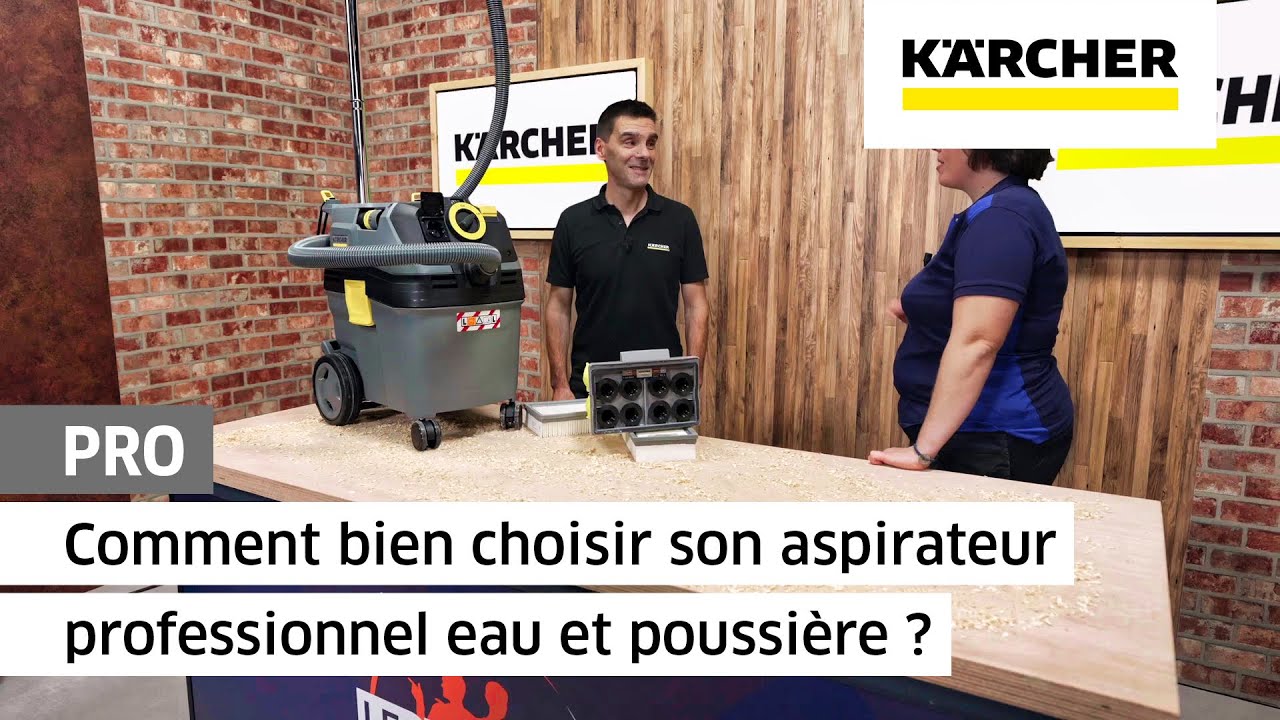 Comment choisir son aspirateur professionnel eau et poussière ? | Kärcher