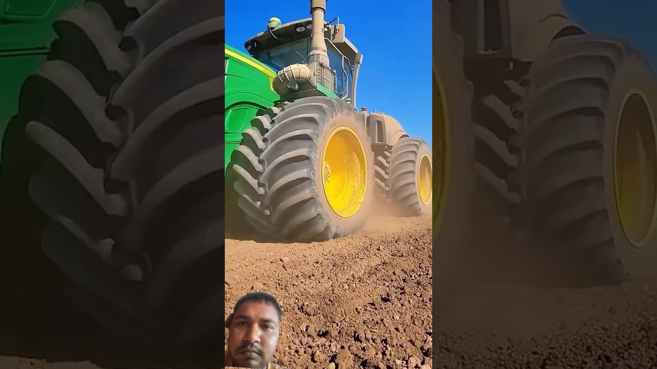 big John Deere power🔥🚜 #farmlife #johndeerepower #470hp #johndeere #bigtractor #reels #shorts #short