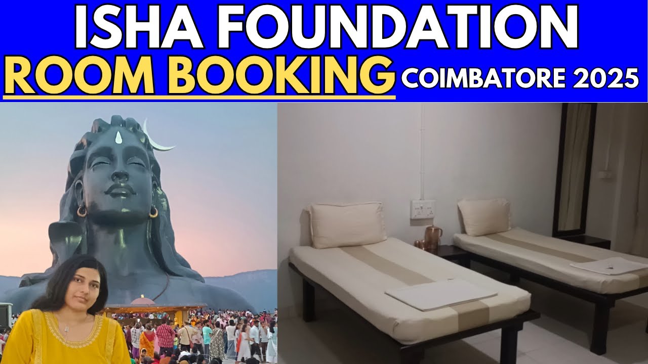 how to book room in isha foundation 2025 | isha cottage booking | isha foundation room tour | price