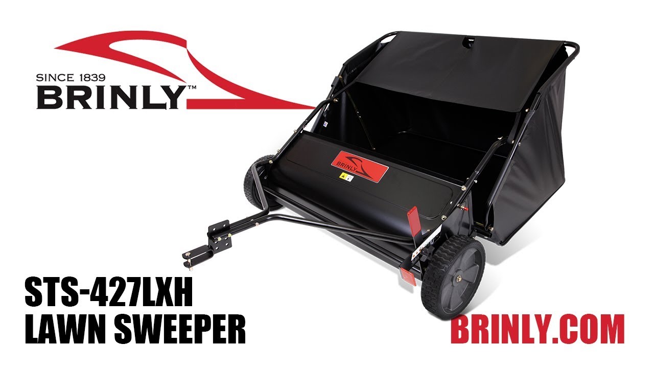How to Assemble the Brinly (MODEL STS-427LXH) Lawn Sweeper