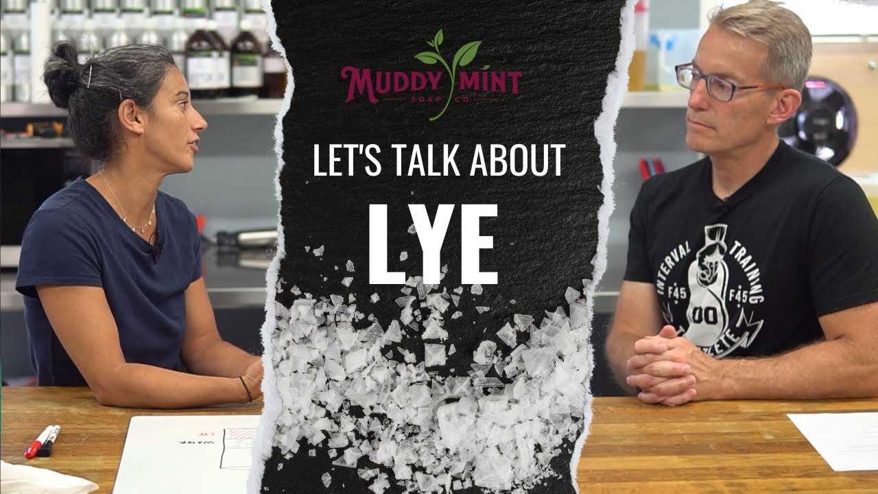 How to use a 50/50 lye water solution for soapmaking