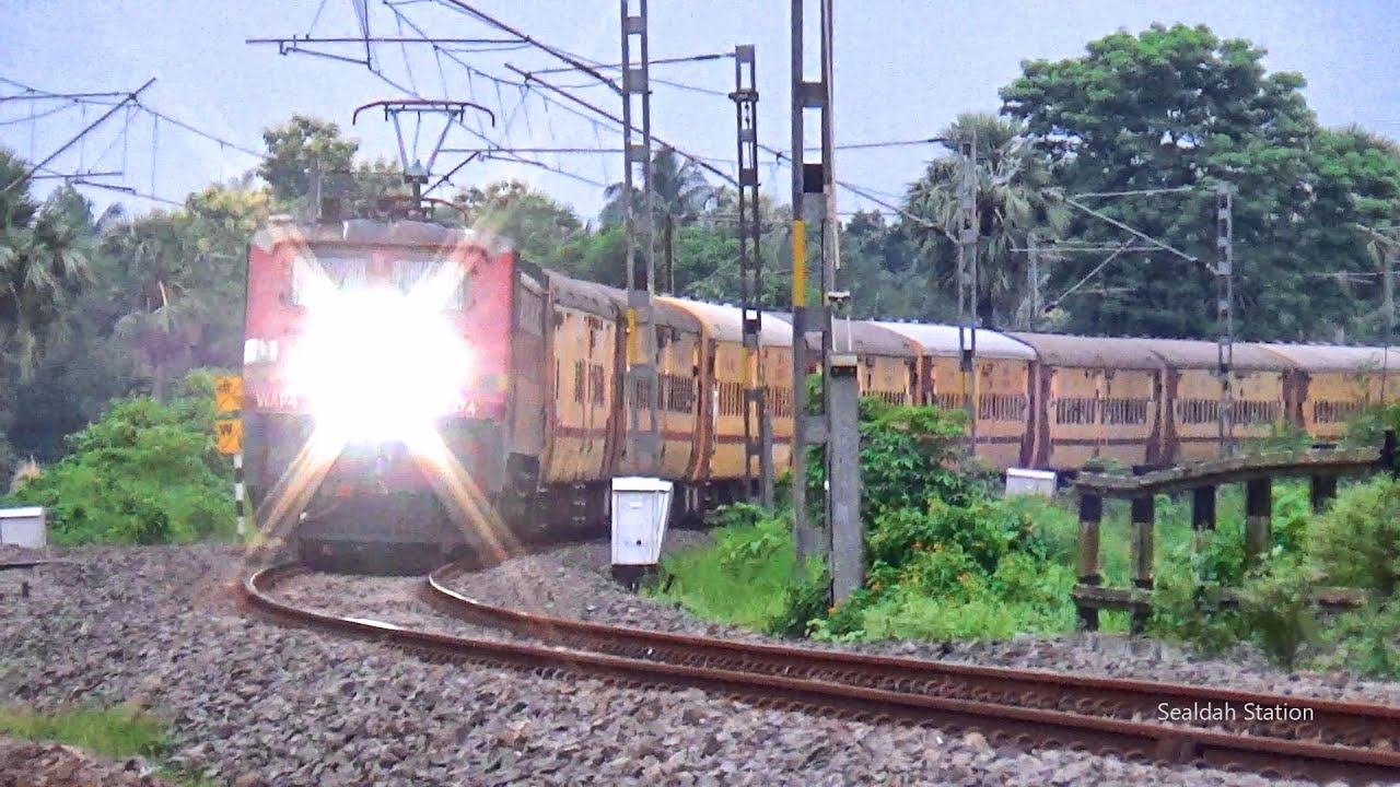 90° curvy 53001/Howrah-Azimganj Passenger Special Train | Howrah to Azimganj (Unreserved)