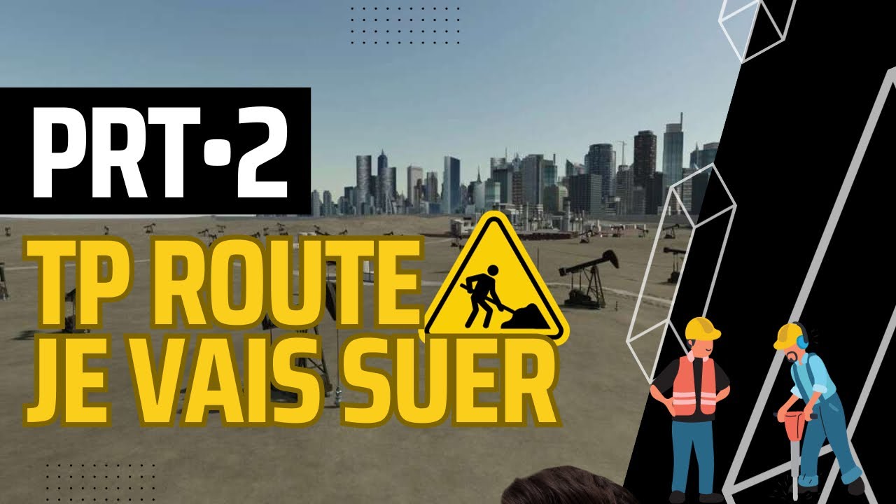 [PRT•2] TP AMÉNAGEMENTS DE ROUTE 🚧 | FS22 PS4