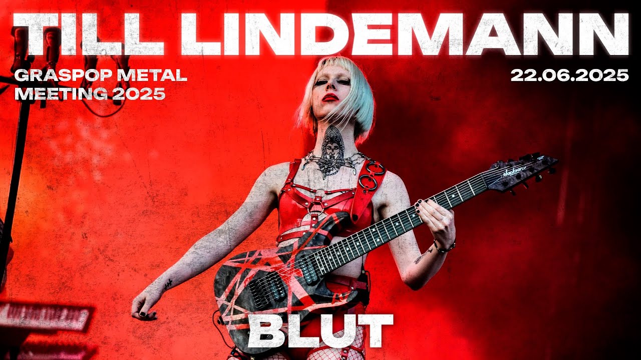 Till Lindemann - Blut PROSHOT LIVE 22.06.2025 Graspop Metal Meeting exclusive new