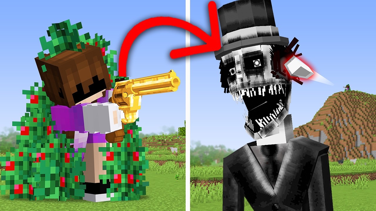 I Added Guns to Scary Minecraft