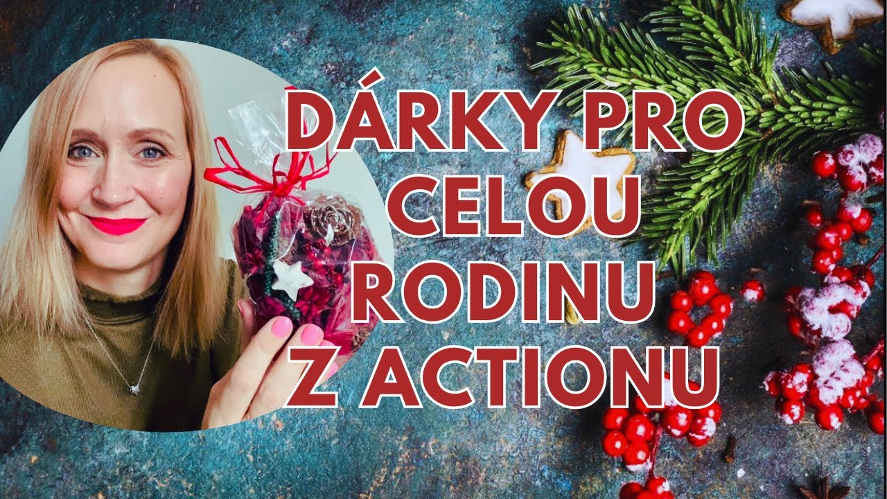 Tipy na vánoční dárky z Actionu | Vánoční dárky pro celou rodinu