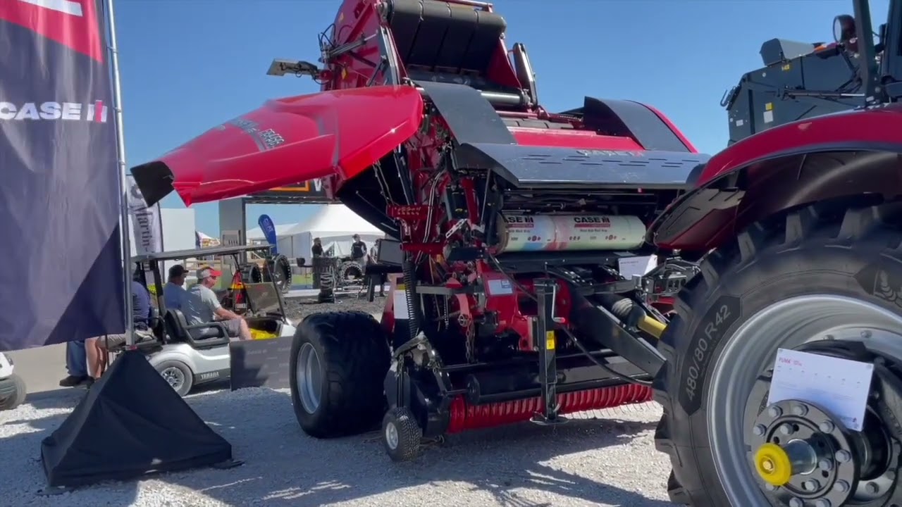 Latest model of Case IH baler built to tackle wet, heavy silage