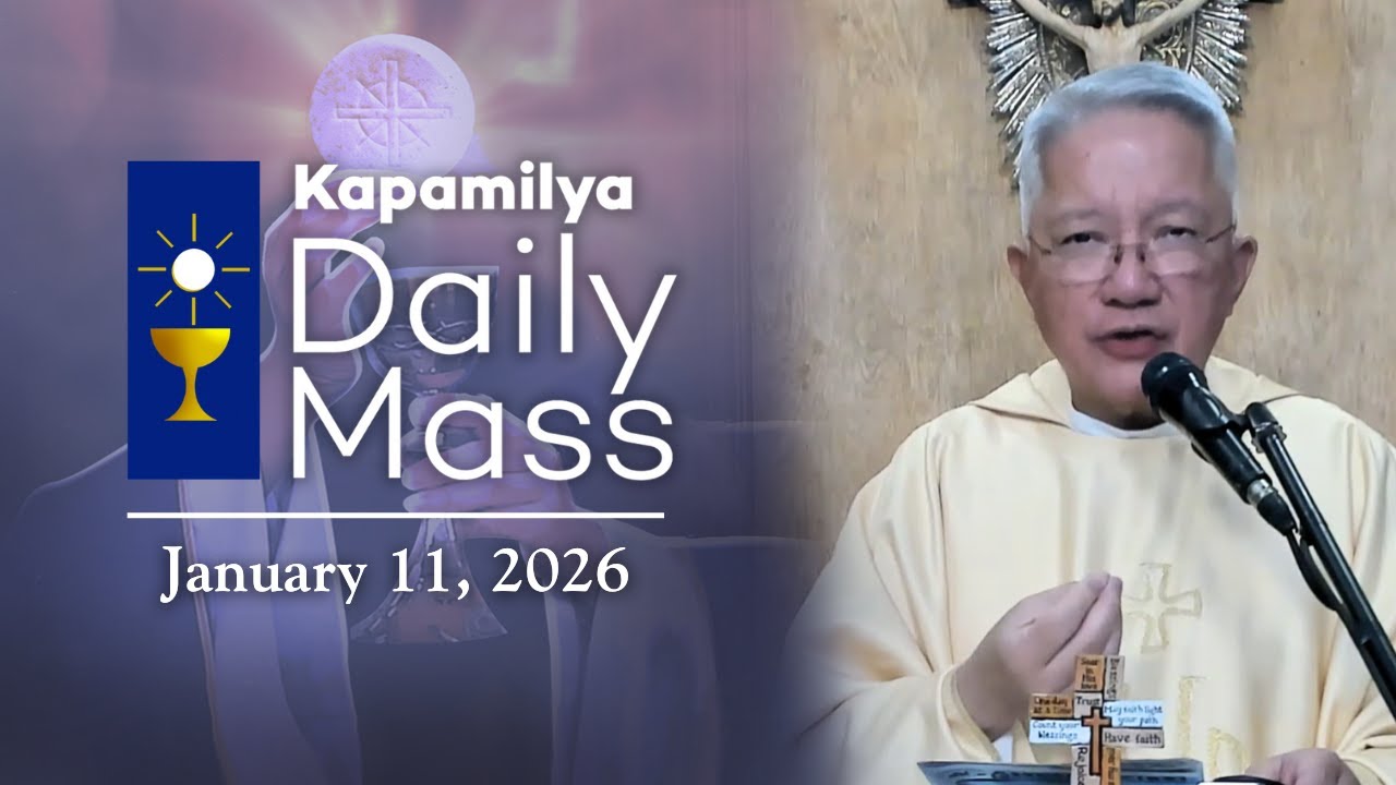 January 11, 2026 | The Baptism of the Lord | Kapamilya Sunday Mass