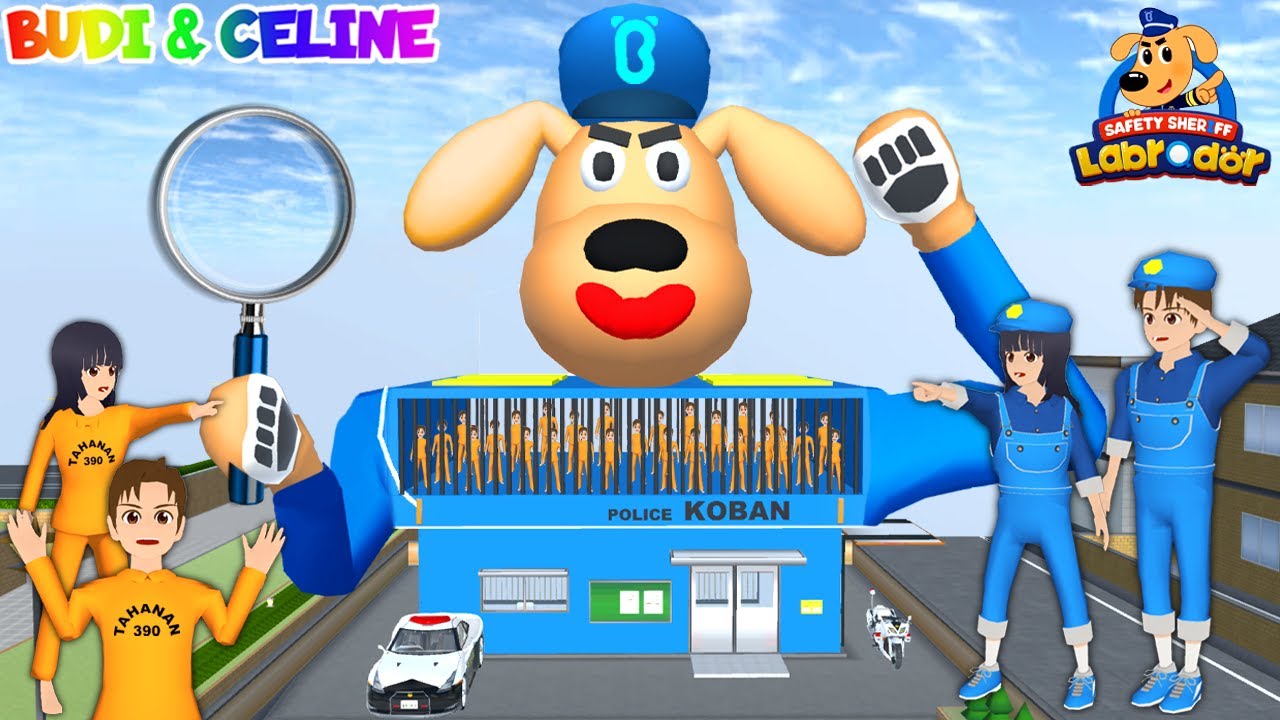 Kepala Polisi Labradror Bantu Tangkap Yuta Mio Palsu Masukan Ke Penjara | Sakura School Simulator