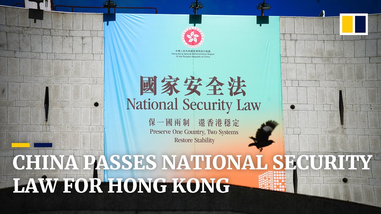 Beijing passes national security law for Hong Kong