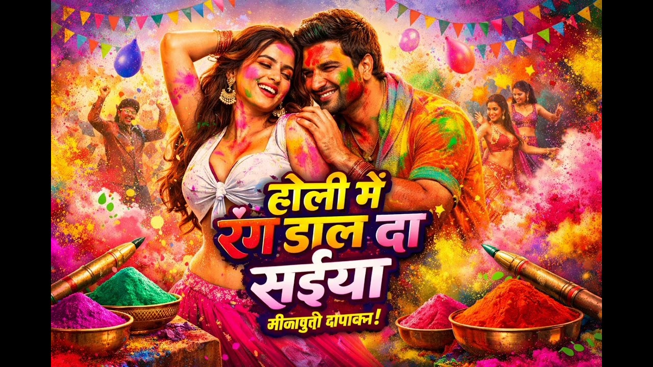 Holi mein rang dalda saiya