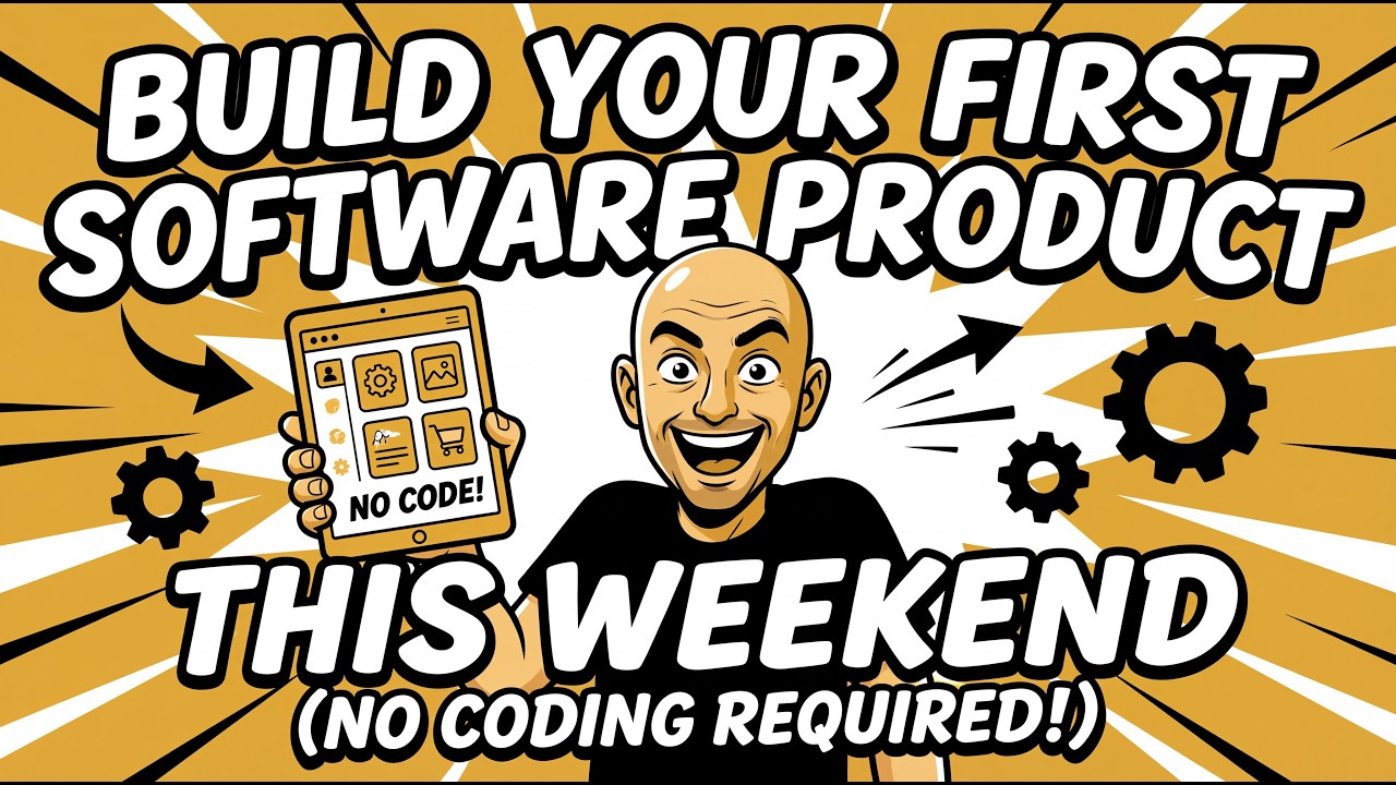 How to build your first software product this weekend (no coding required)