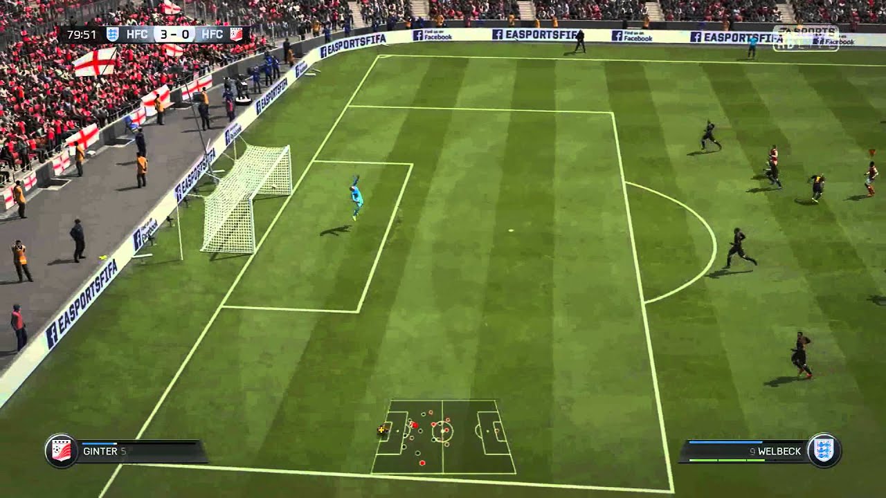 FIFA 15: Crazy Welbeck Goal (Ultimate Team)