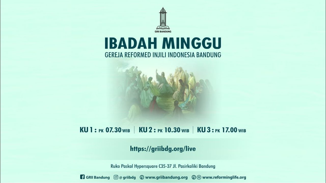 Memahami Perasaan Tuhan Yesus - Pdt. Antonius Steven Un - Ibadah Minggu Pagi - 26 Maret 2023