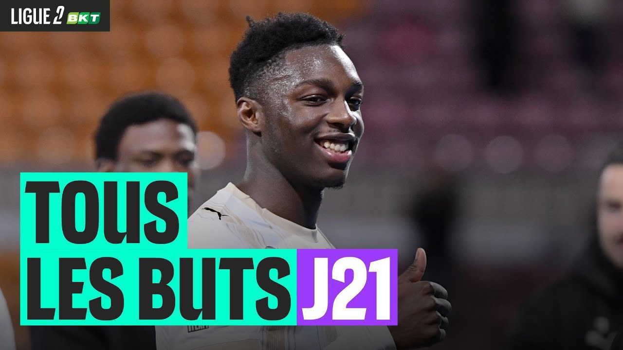 Tous les buts de la 21ème journée - Ligue 2 BKT 25/26