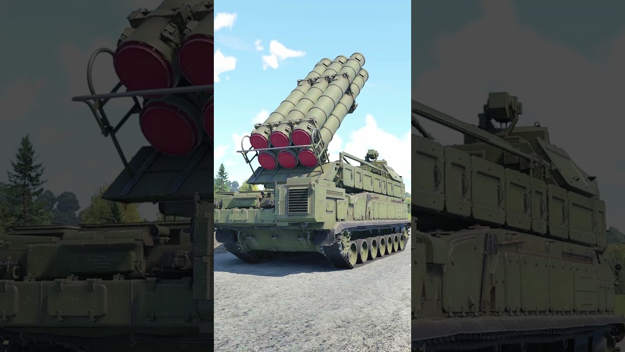 BUK-M3 MISSILE LAUNCHER (War Thunder)