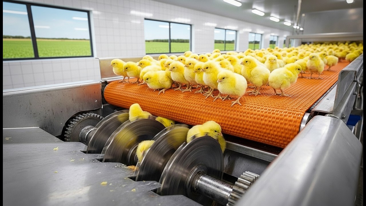 Inside the Roast Chicken Factory: Millions of Chickens Cooked Every Day