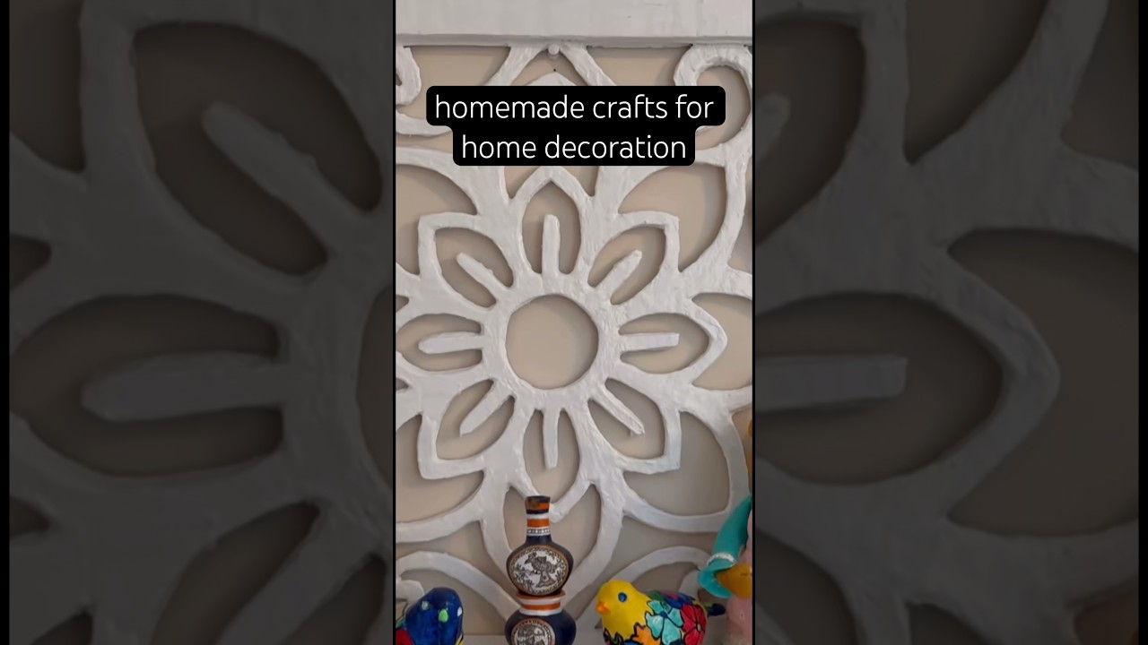 homemade crafts for home decoration 