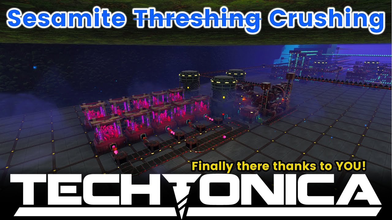 Finishing My Sesamite Threshing - Techtonica 1.0