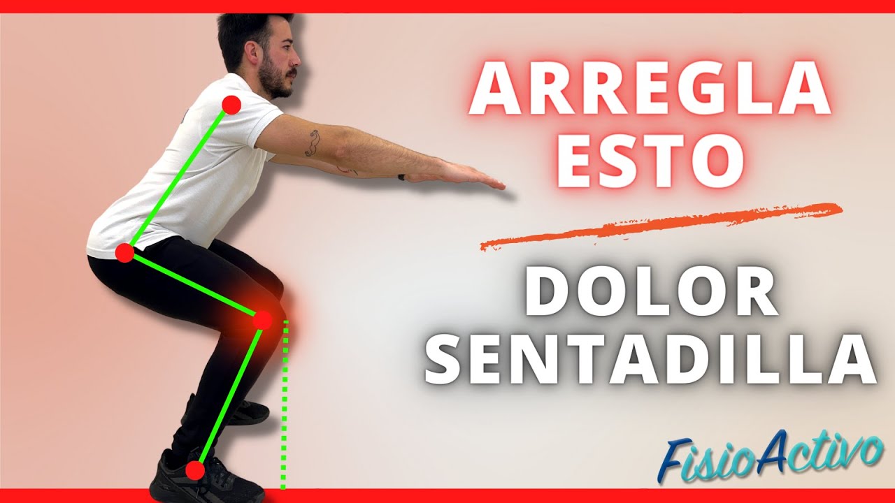 💥 Dolor de Rodillas al hacer Sentadillas - HAZLAS PERFECTAS ASÍ [No te Lesiones]