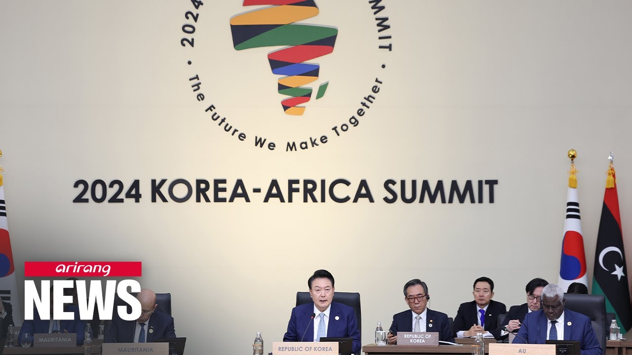 Korea-Africa Summit: Yoon starts his biggest multilateral summit with economic cooperation as aim