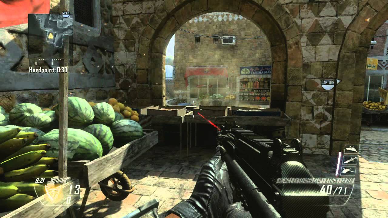 Black Ops 2: Yemen Hardpoint Setups