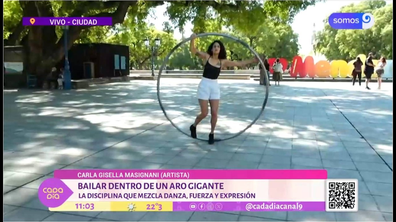 Bailar dentro de un aro: ¿Es posible?