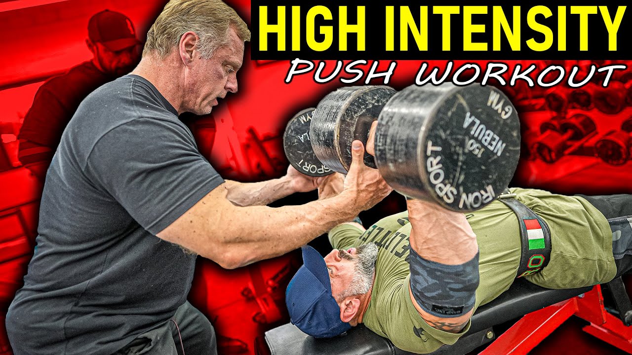 High Intensity Push Workout With IFBB PRO Guy Cisternino