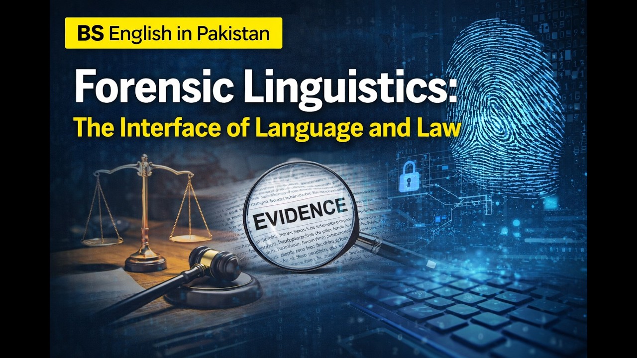 Forensic Linguistics  The Interface of Language and Law