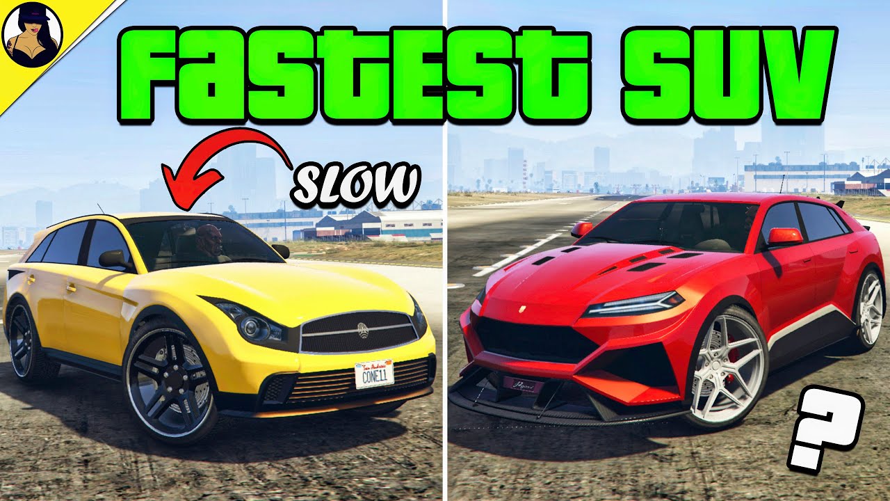Fastest SUV Cars in GTA Online | Ranked From Slowest To Fastest!