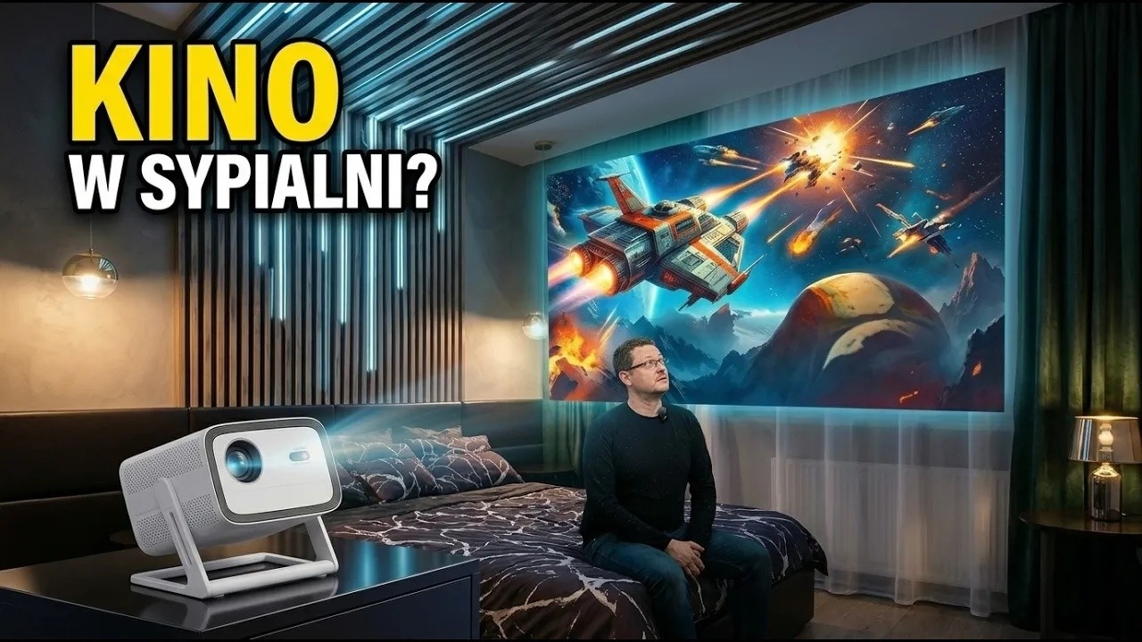 😱 SYPIALNIA JAK Z KATALOGU Odc. 2 | Zamieniam sypialnie w kino  -  Dom za złot&oacute;wkę WANBO Vali 1 PRO