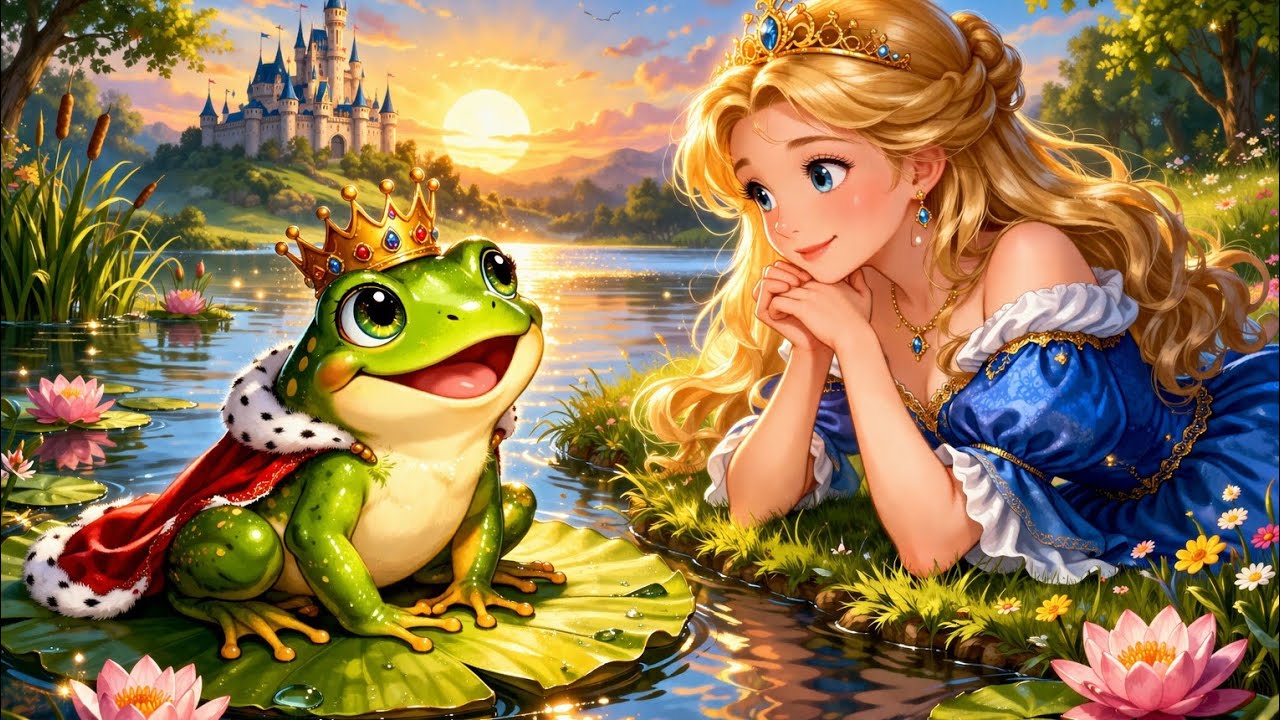 The Frog Prince 🐸👑 | Magical Fairy Tale & Bedtime Story for Kids