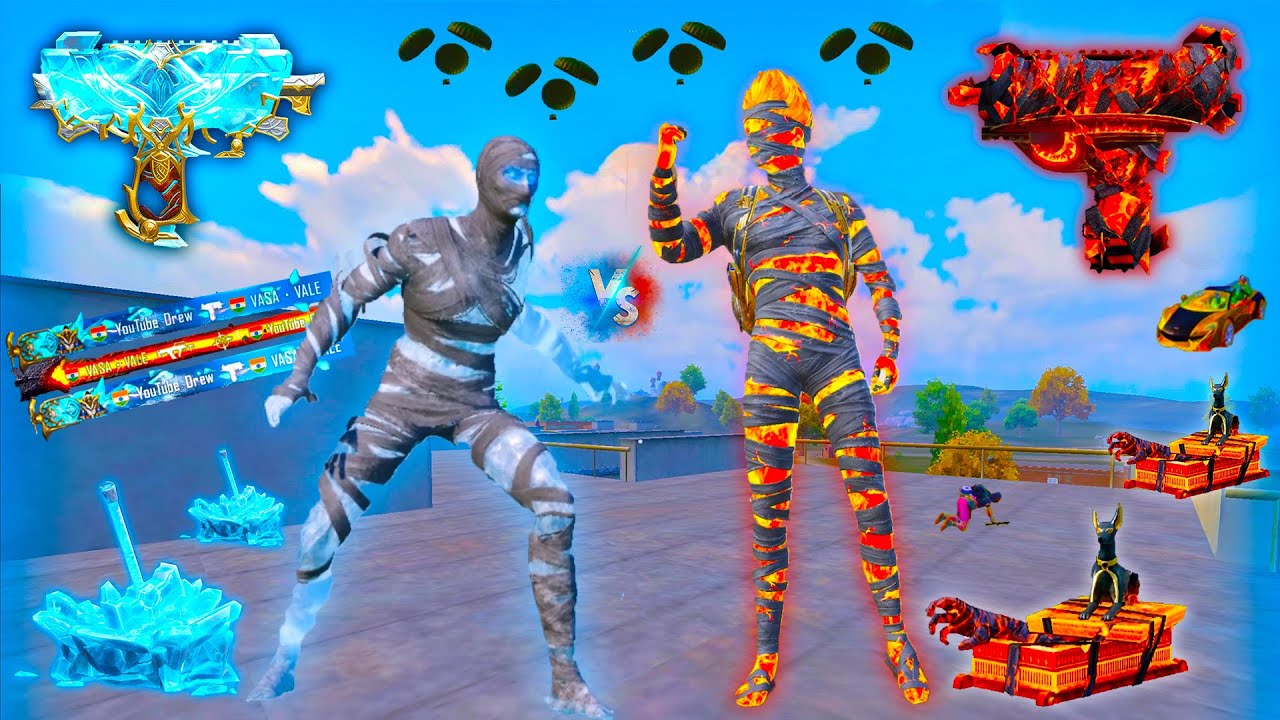 100K UC!!🤤 NEW FIRE VS ICE MUMMY SET 🥵 FULL RUSH GAMEPLAY🔥  SAMSUNG,A7,A8,J4,J5,J6,J7,J2,J3,XS,A3,A4