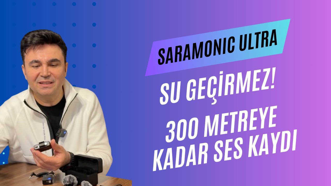 Saramonic Ultra Yaka Mikrofonu İncelemesi
