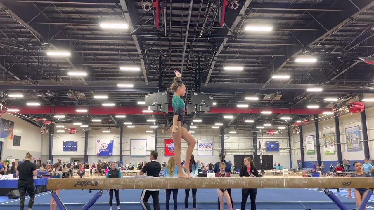 Payton Level 7 Beam 9.5 State Championships 2022