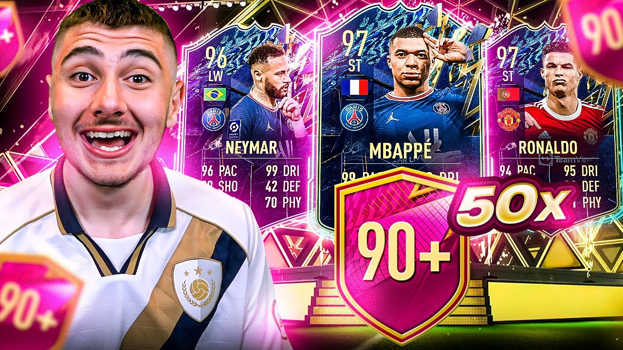 I opened 50 90+ x7 Packs!