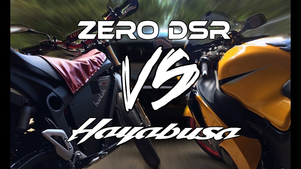 Zero DSR vs Suzuki Hayabusa - Drag Race!