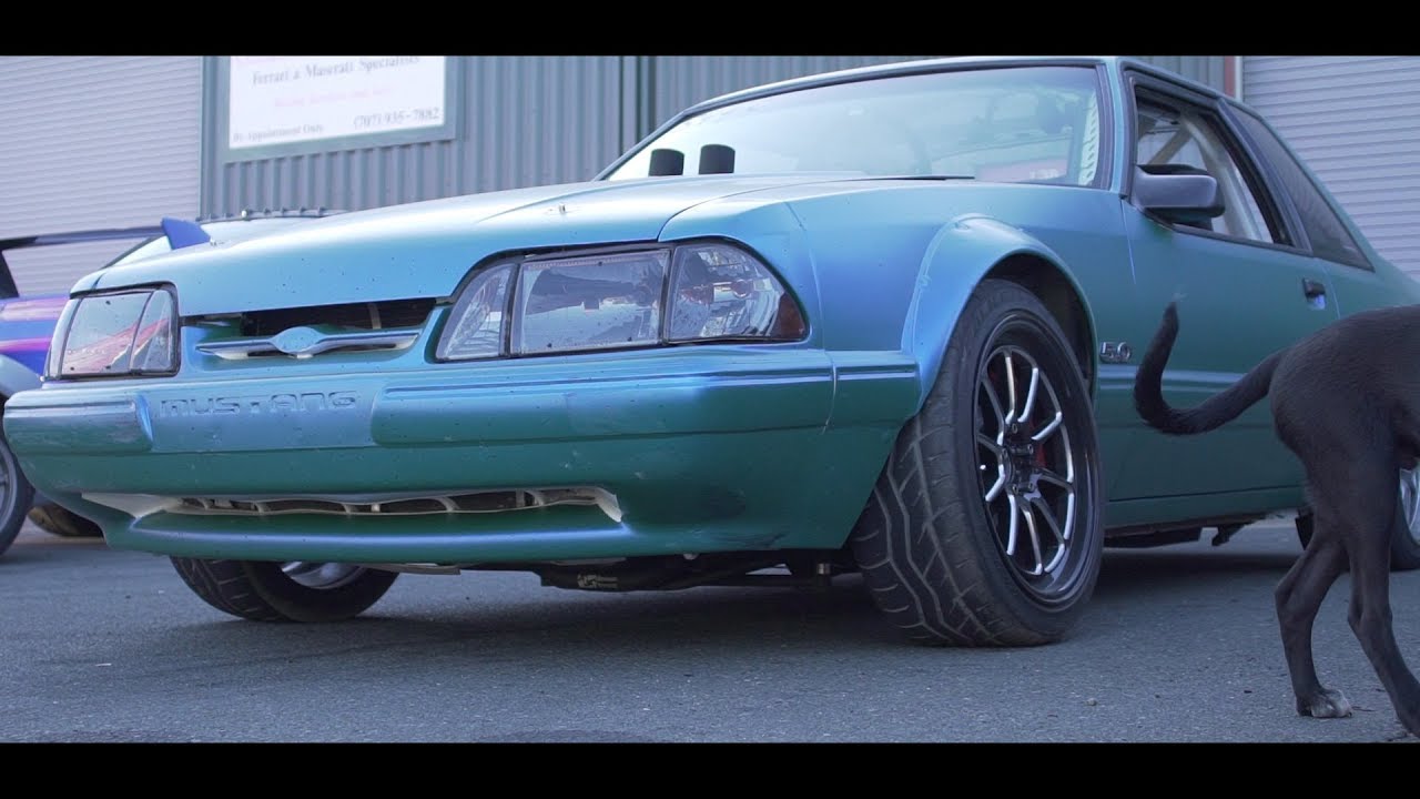 Nasty Foxbody mustang - Sonoma Raceway