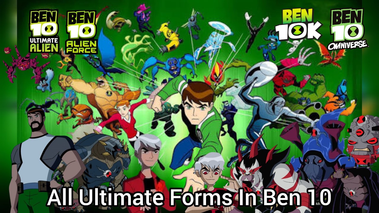ALL Ultimate Forms in Ben 10 Explained | AF, UA & OV  | @Alien X_Multiverse