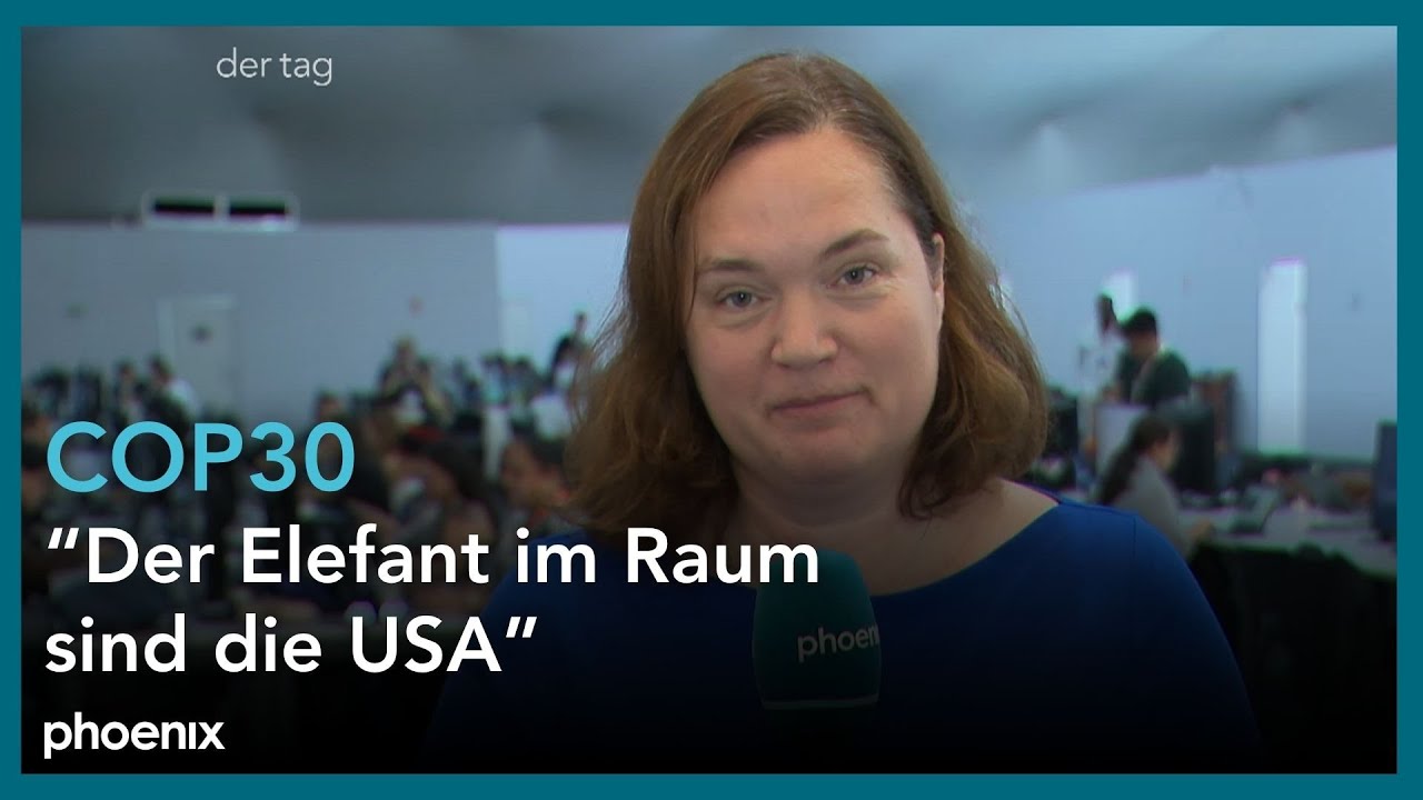 Winnie Heescher (ZDF-Korrespondentin) zur Klimakonferenz COP30 | 10.11.25
