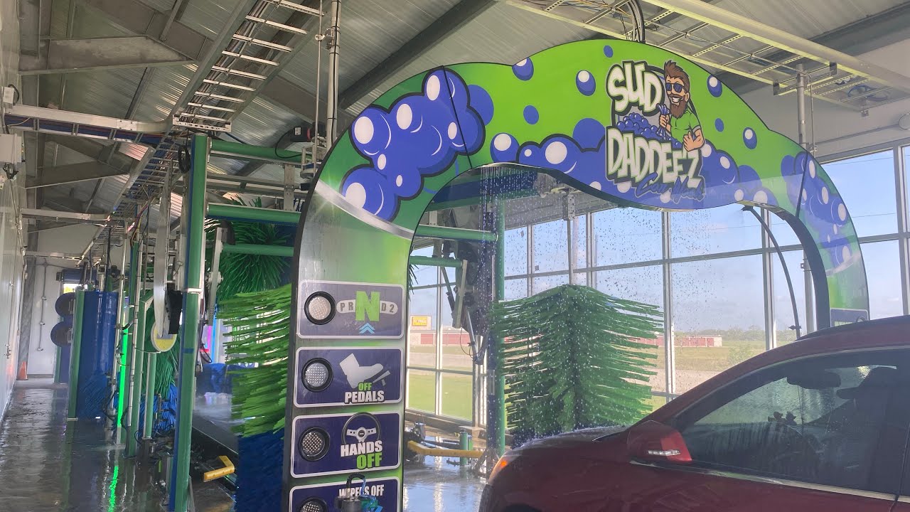 Suddaddez Express Car Wash! Brand new Motor City Wash Works Tunnel