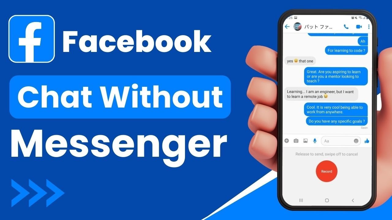 Как общаться в Facebook без приложения Messenger &mdash; ПРОСТЫЕ ШАГИ