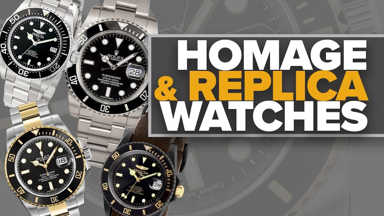 Homage, Fake, and Replica Watches (Lawsuits, Industry Examples, & My Opinion)