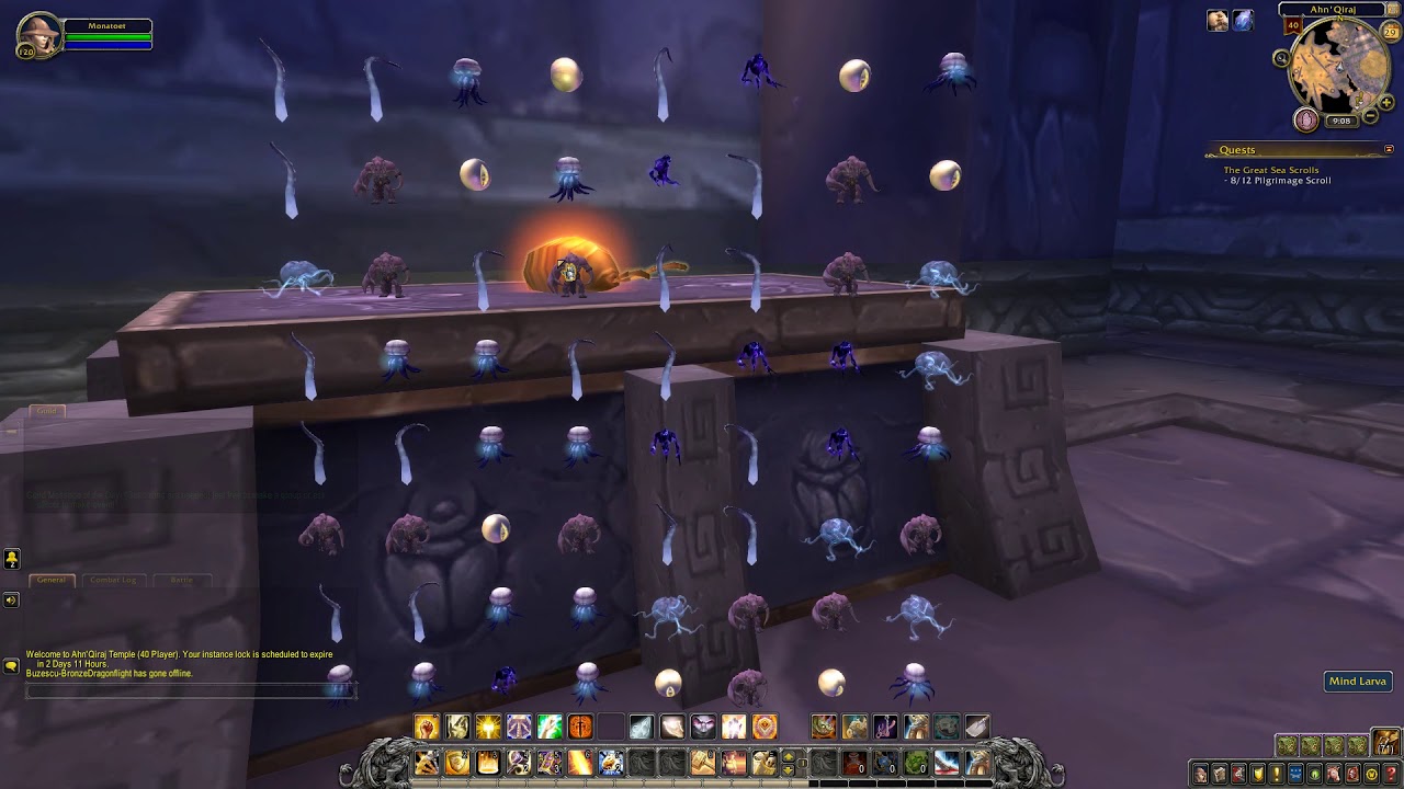 Getting the Lucid Nightmare Mount Step 3: Reading the Inconspicuous Note in Ahn'Qiraj